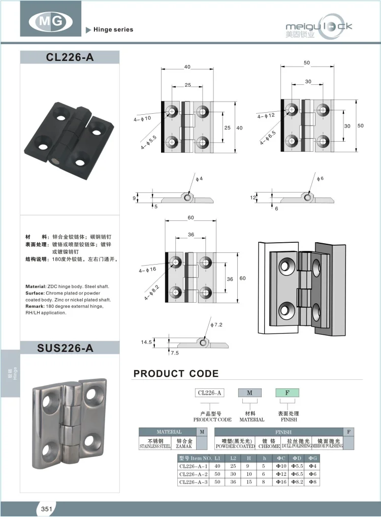 Stainless Steel Hidden Kitchen Cabinet Folding Table Furniture Metal Spring Soft Close Door Hinge details