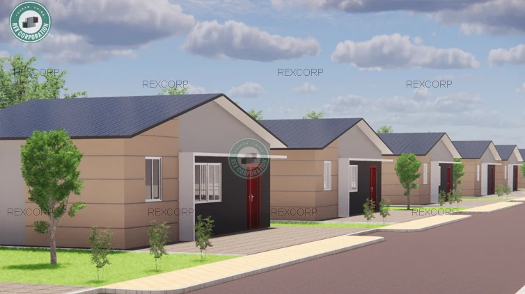 64sqm 3 Bed Modular Container Villa - Fast Built & Low Cost