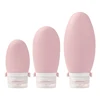 Pink Silicone Refillable Bottle