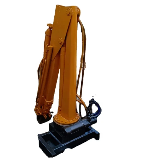 Best Price Factory Boom Mini Pickup Hydraulic Truck Cranes Lifting With Basket Mini Truck Mounted Crane