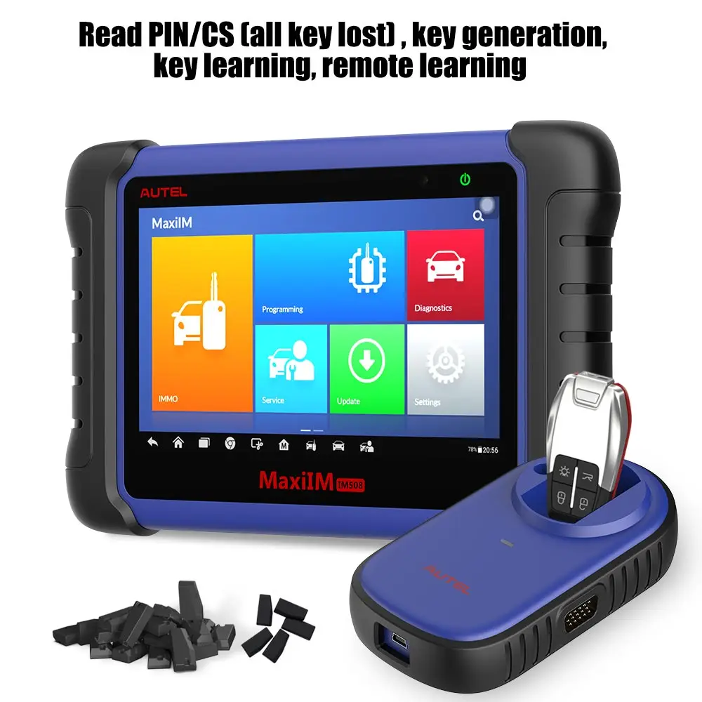 2024 Original  MaxiIM IM508 Advanced IMMO Key Programming Tool  Key and Chip Programmer