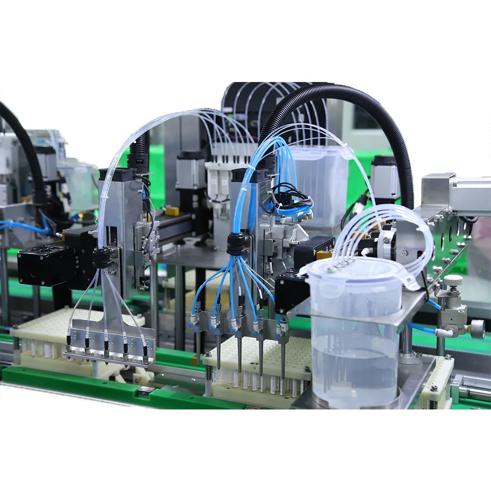 Blood Collection Tube Manufacturing Machine Pharmaceutical Filling