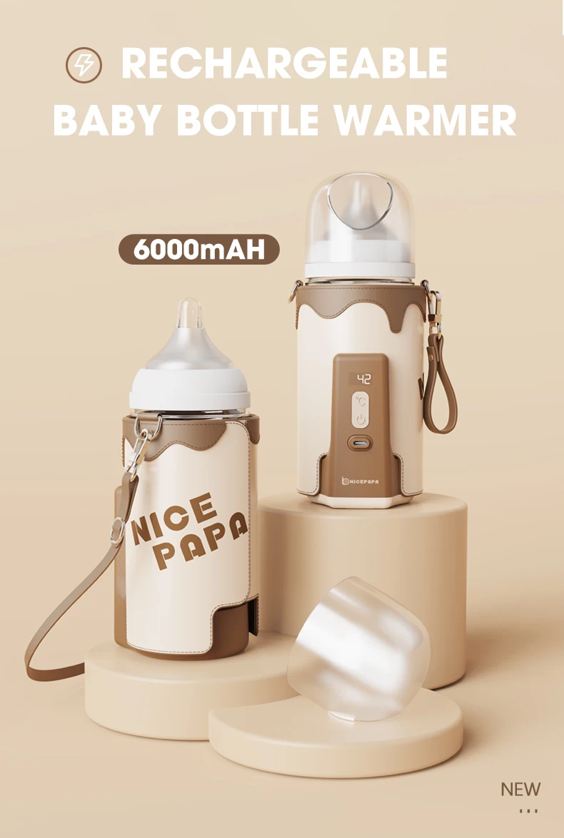 High Quality Easy Carry Five Speed Adjust Temperature Usb Portable Car Water Baby Milk Bottle