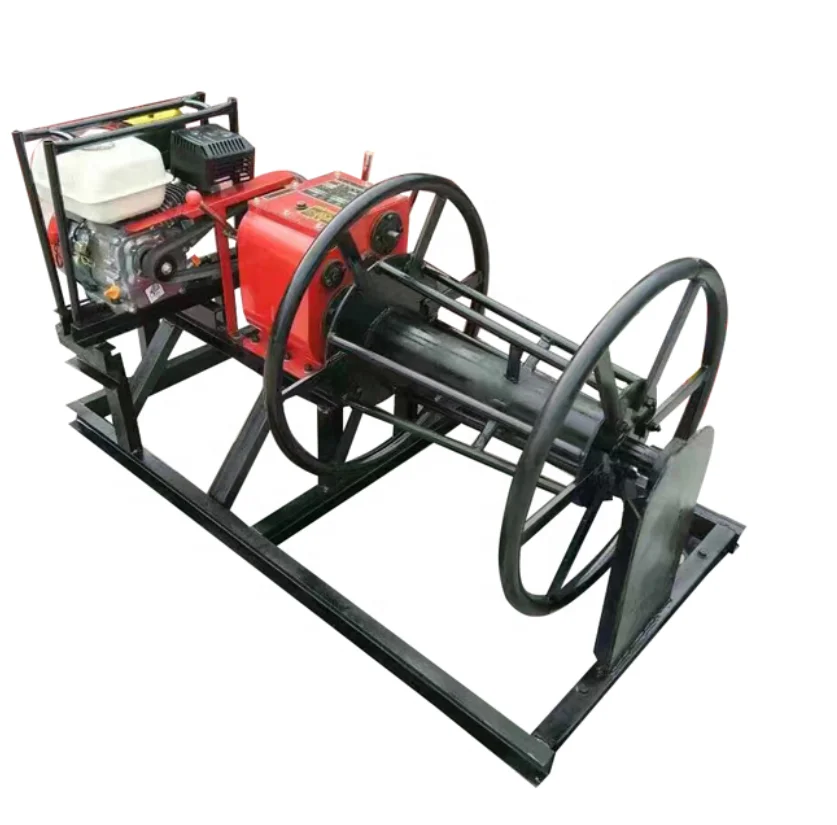 Electric Puller/cable Pulling Machine/cable Winch Puller Gassoline