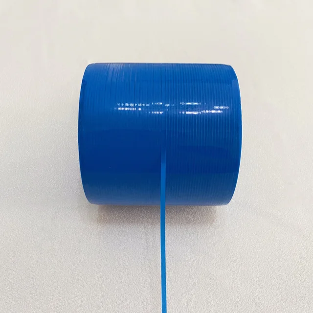 2mm Printing Full Blue Tear Off Tape For Cosmetic Food Boxes Packaging