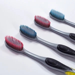 Wholesale Our Own Brand Soft Ultra-Soft Nylon Bristle Adult Toothbrush PP Handle Biodegradable Disposable for Home Travel Use