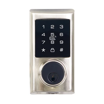 Versatile applications electric keypad intelligent biometric with card smart door lock tuya app  password door lock