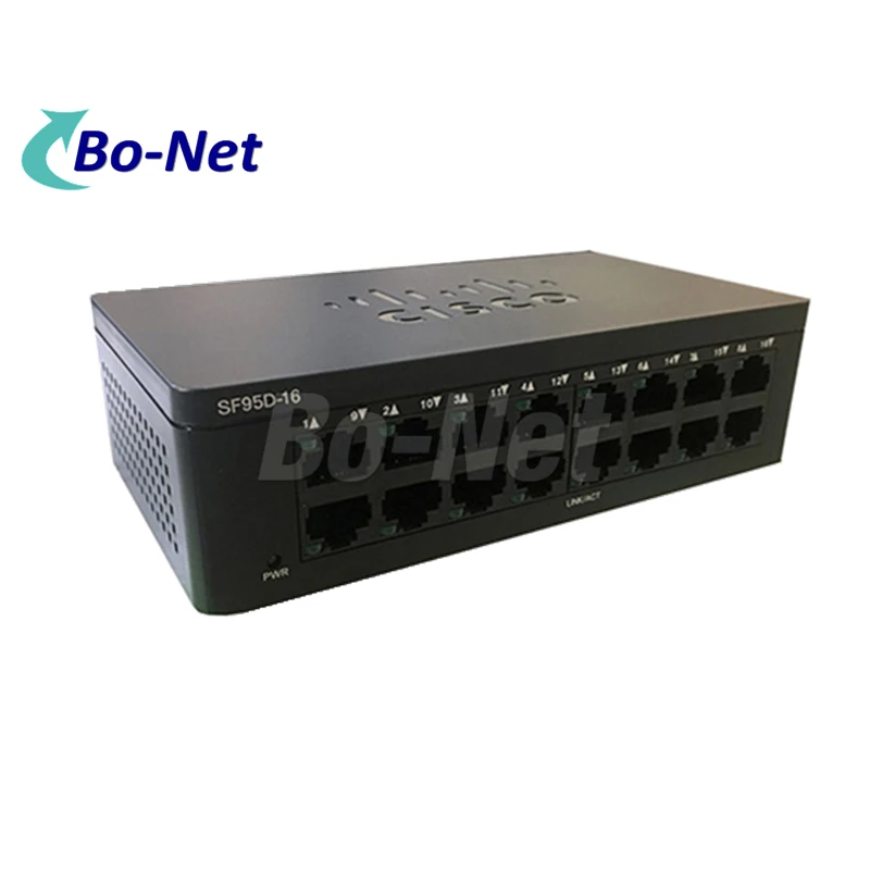 New original CISCO SF95D-16-CN 16 Port 10/100 Gigabit Ethernet  Network Switch