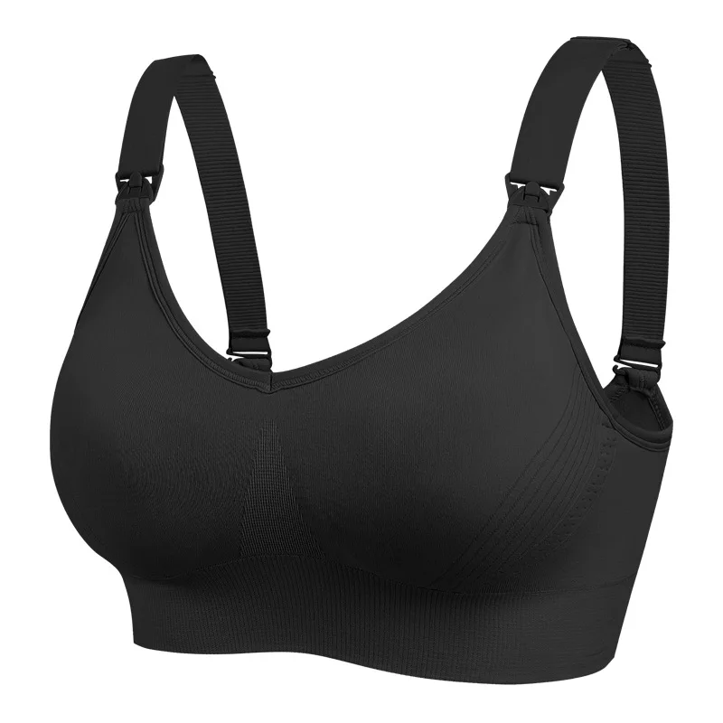 Hot Sale Side Closure Wireless Seamless Daily Bra Mommy Push up