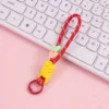 15 large red-and-white dots-bead colors random