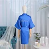 SD084-Damigella d'onore-Blu reale