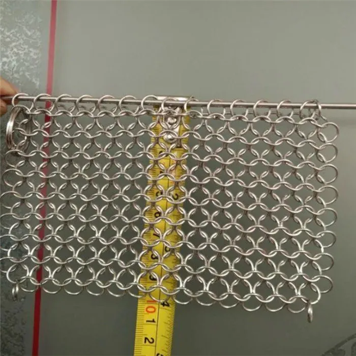 Chain Mail Mesh Wall Buy Chain Mail Mesh Wall Metal Decorative Wire Mesh Wire Mesh Hanging Decorations Product On Alibaba Com