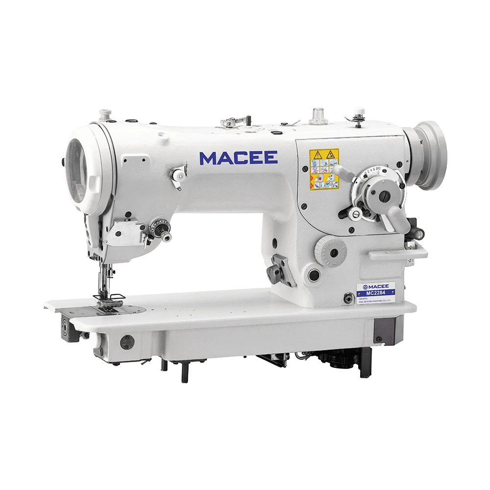 Head Only MC 2284 High Speed Industrial Flat Bed 2 Steps 3 Steps Zigzag Walking Foot Wewing Machine