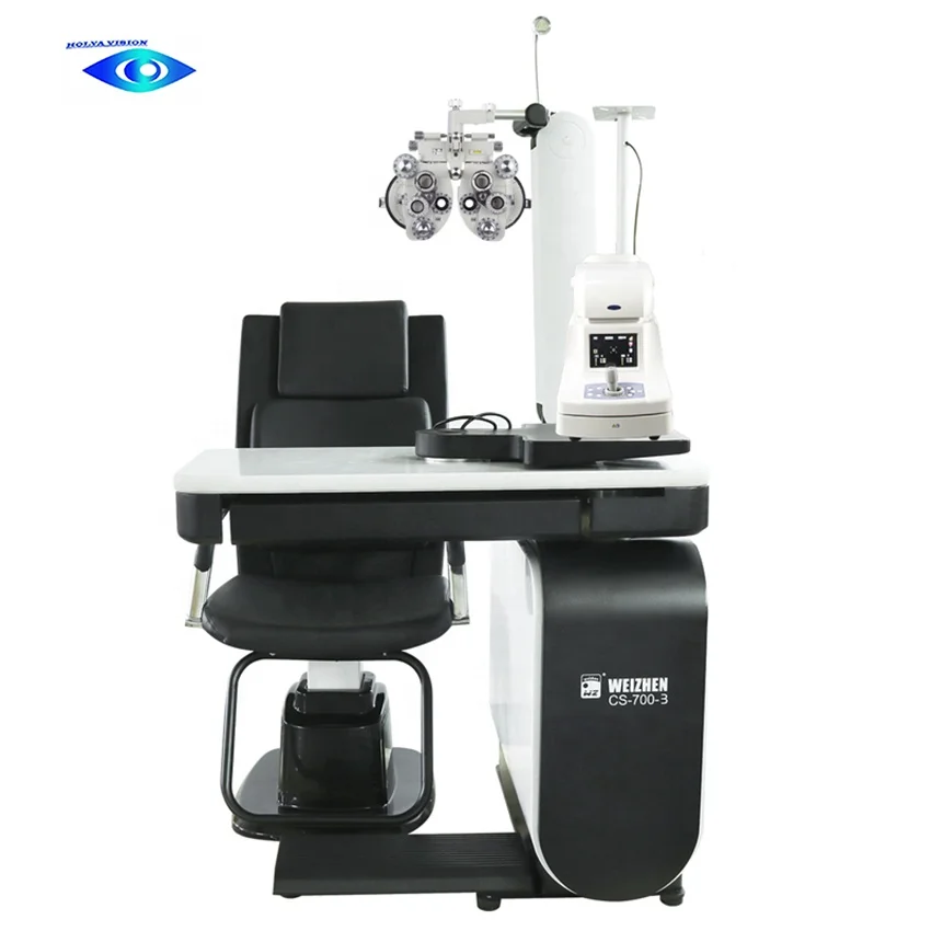 Eye Clinical Examination Equipment Best Ophthalmic Instrument CS-700-3 Table and Chair
