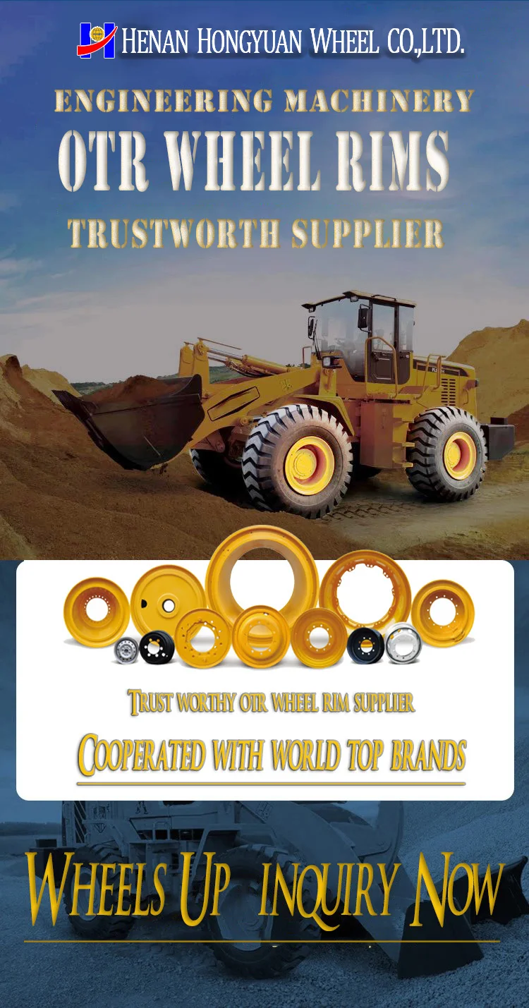 Lock Ring Side Ring Type Pallet Stacker Telehandler Steel Wheel Rim 28 ...