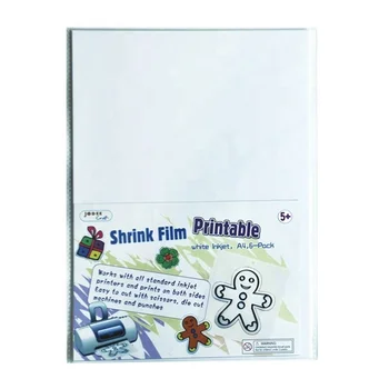 A4 Printable Shrinky Plastic Sheet - Buy A4 Shrinky Sheet,A4 Shrink ...