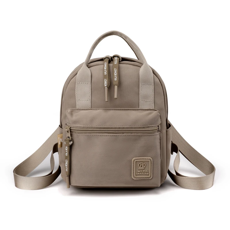 Bobo-Mini mochila de viaje de poliéster para mujer, mochila de