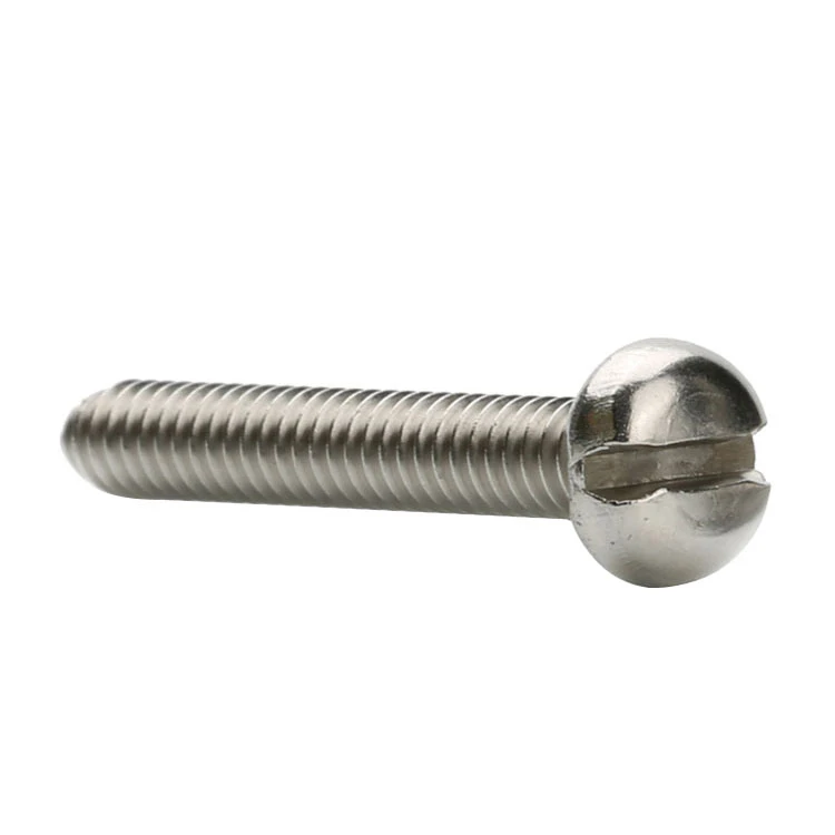 Din 86 Screw M3.5 50mm 75mm M6x10 Screws Slotted Pan Head Machine Screw