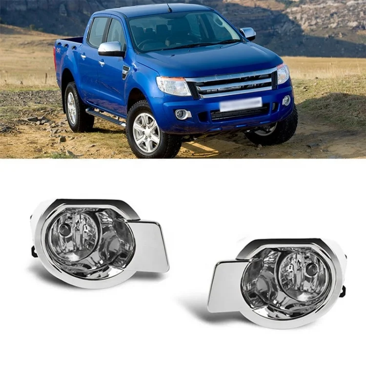 LE STAR 4X4 Front Halogen Fog Lamp Modified Fog Lamp Assembly Suitable Fog Light for Ranger 2012, 2013, 2014