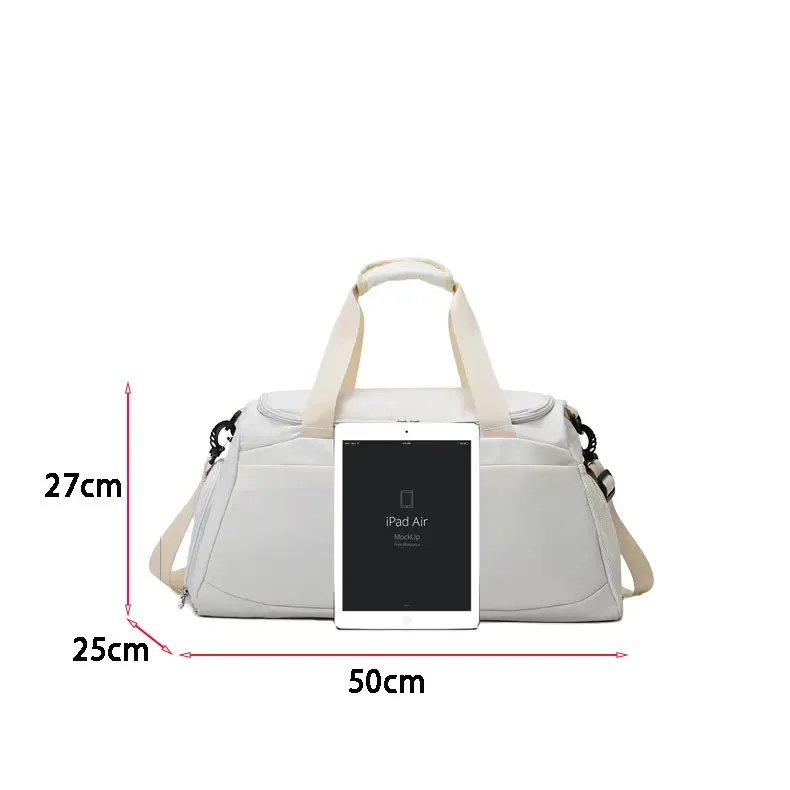 Custom Logo Waterproof Fitness Bag Large Capacity Travel Duffel Bag ...