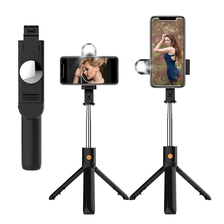 K10-S Fill Light Tripod Selfie Stick Perfect for Live Broadcasts