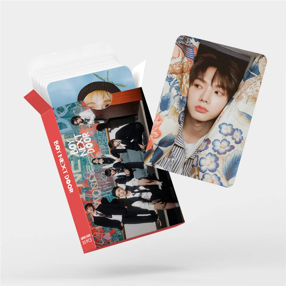 Kpop BOYNEXTDOOR Selfie Photocards SUNGHO LOMO Two-sides Cards