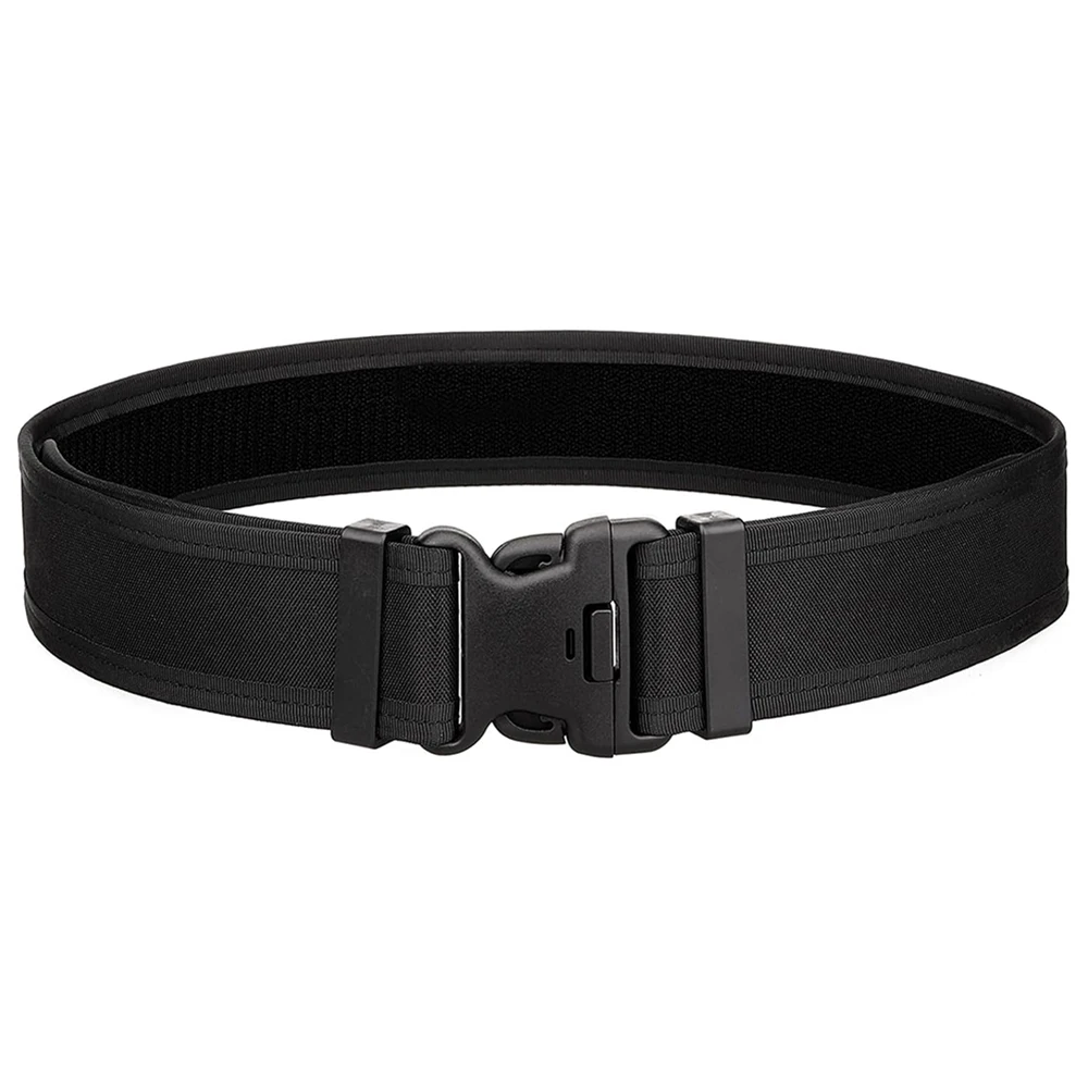 Wear-resistant Lightweight Nylon Adjustable Quick Release Wear-Resistant Men Tactical Belt Heavy Duty Work Belt