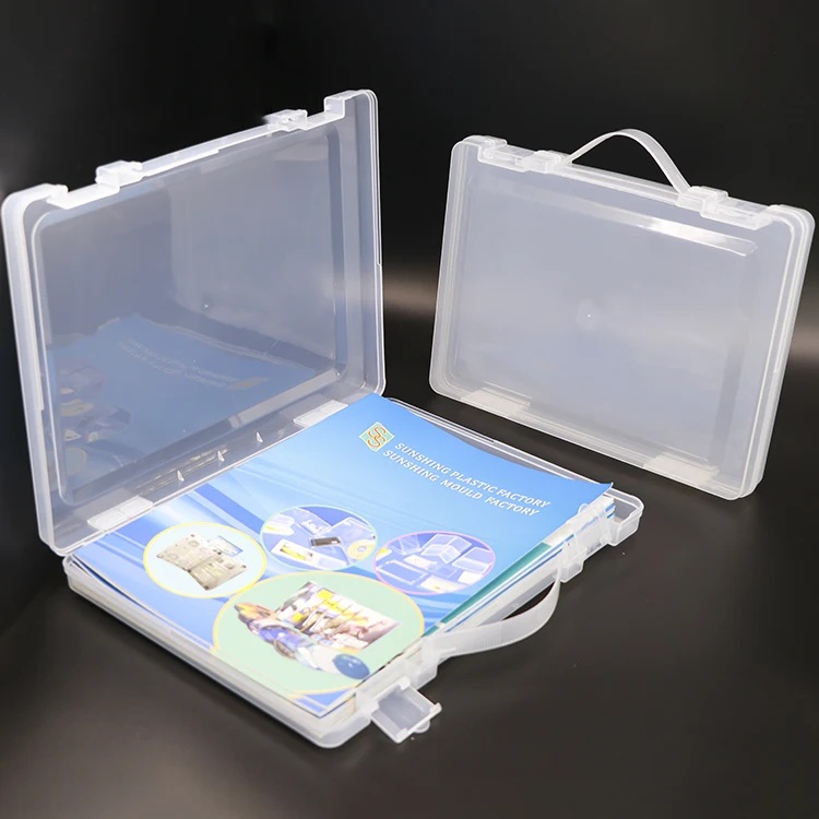 Wholesale Pp Clear Portable A4 Office Project Filing Storage Sorting Box  Plastic Document Case Stationary A4 Box File - Buy A4 Box File,Plastic  Document Case,Storage Sorting Box Product on 