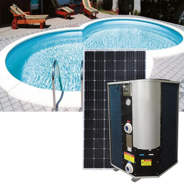 Air Source Solar Source 7-22 KW Inverter Swimming Pool Heat Pump