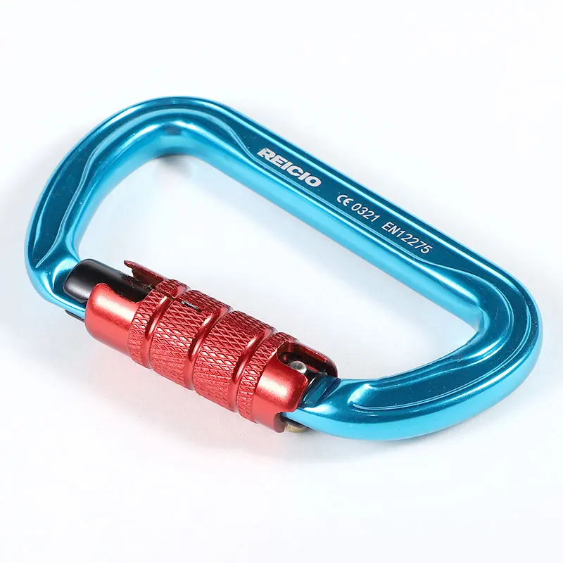 30KN Moschettone Clip Gancio Resistente Alluminio Anello a D 30KN Moschettone Clip Gancio Resistente Alluminio Anello a D