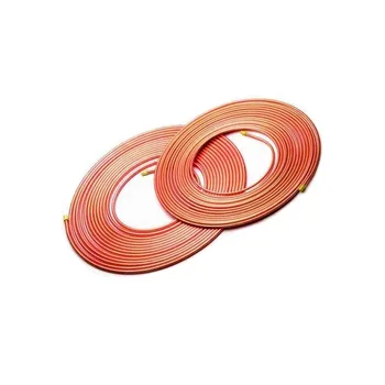 China Pancake Coil Refrigeration 0.5-2mm thick Coil Copper pipe Copper tube suitable for air Refrigerator for sale