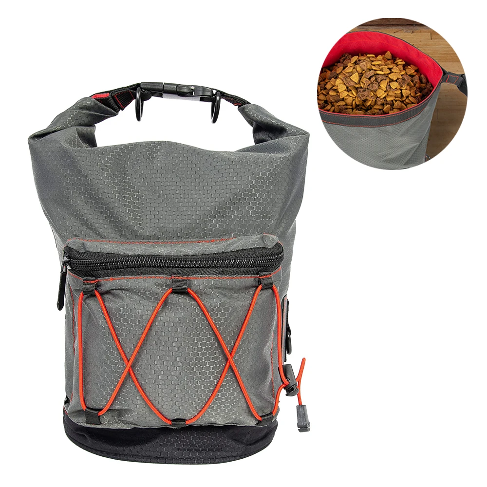 Travel Dog Food Container Portable Pet Food Travel Storage Bag Large