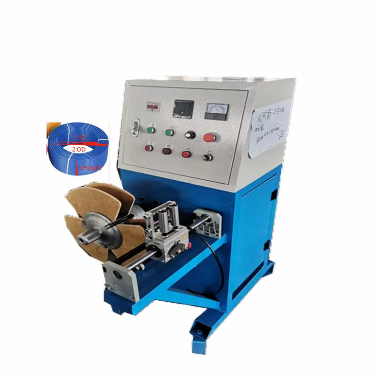 Cord Winding Machine Steel Wire Spooling Reeler Machine Hose Coil Machine