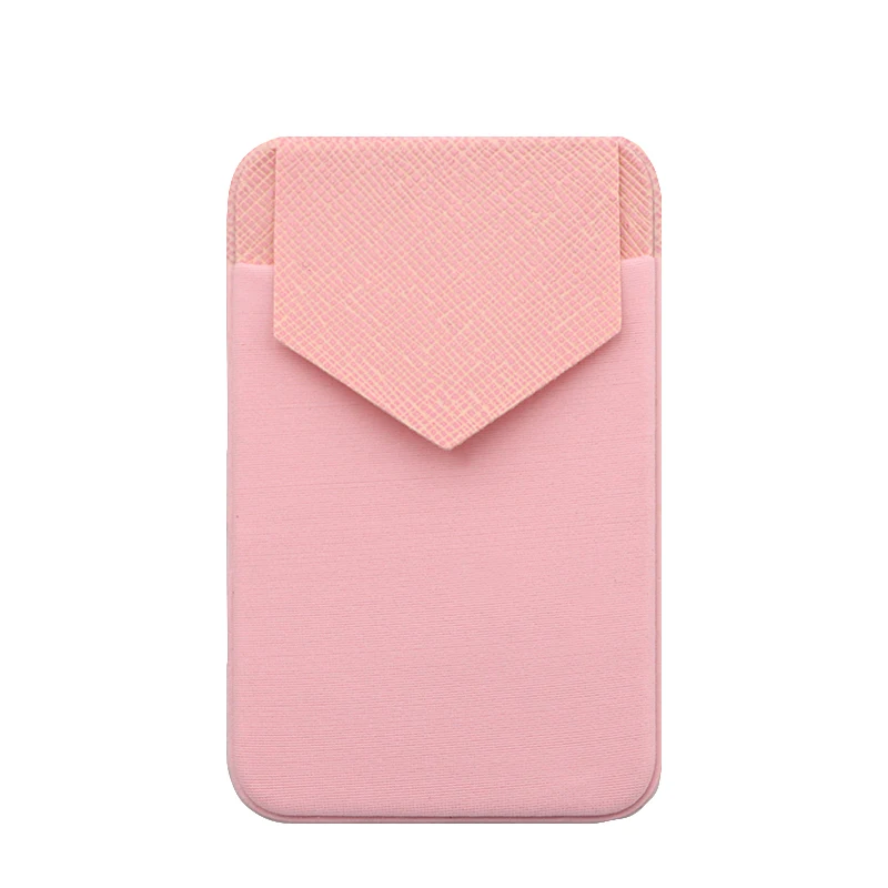 Mini Universal Adhesive Phone Back Slim Stick-on Pocket Credit Card Holder Removable Pouch Wallet Firmly Stick Practical