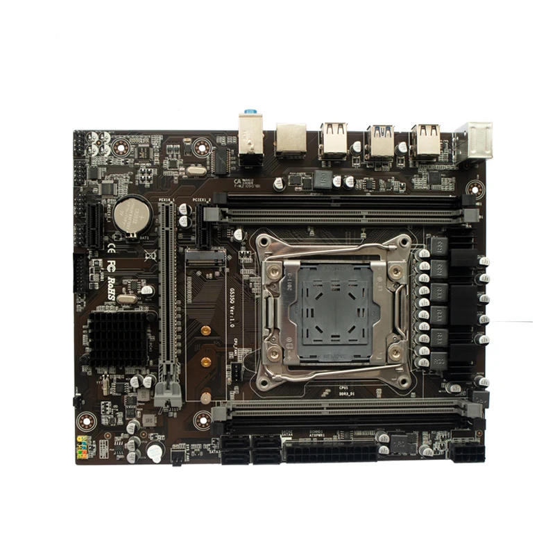 X99 デュアルCPUマザーボード Xeon E5 2680 v4 セット X99 Motherboard Set Dual CPU with E5 2680 V4 64GB DDR4 Ram