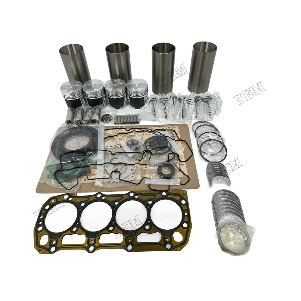 Overhaul Rebuild Kit N844 N844-C N844-D N844L for Shibaura ST450 T1530 Tractor