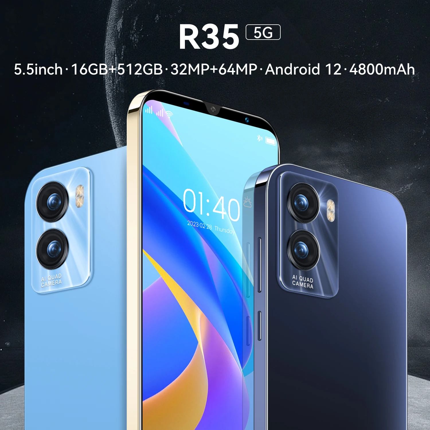 realme 5.5 inch phone