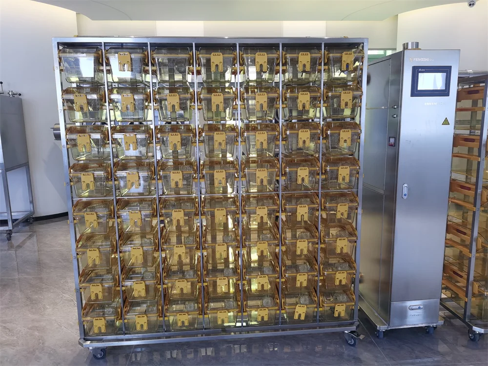 High Quality IVC System Equipment Laboratory Rat Breeding Cage Mouse Individually Ventilated Cage