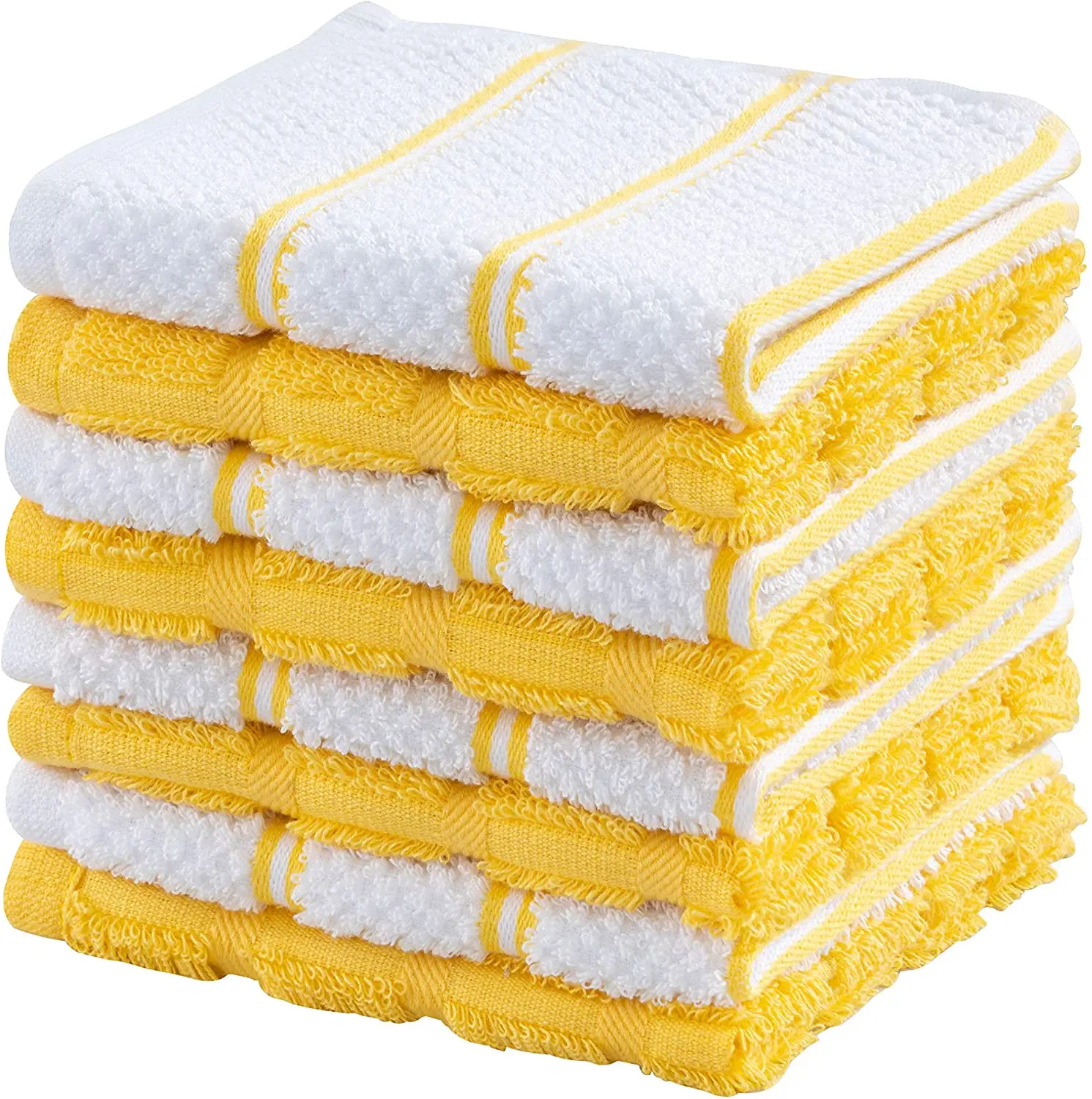 HUI JIA Weave Drying Kitchen Towels Dishes Terry Towels Tea Towel