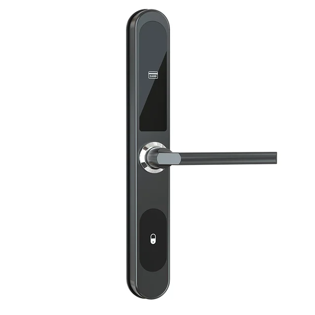 BL12-F Smart Tuya Wireless Blue tooth Smart Fingerprint Handle Lock For Narrow Frame Doors