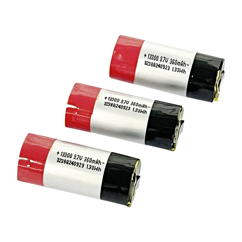 13300 360mAh 3.7V Li Polymer Rechargeable Battery for Consumer