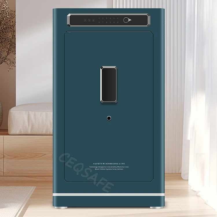 CEQSAFE TUYA APP WIFI  Safe Box for Hotel Factory Direct Sale Double Insurance Anti-theft Safe Box Passoward Fingerprint Safes