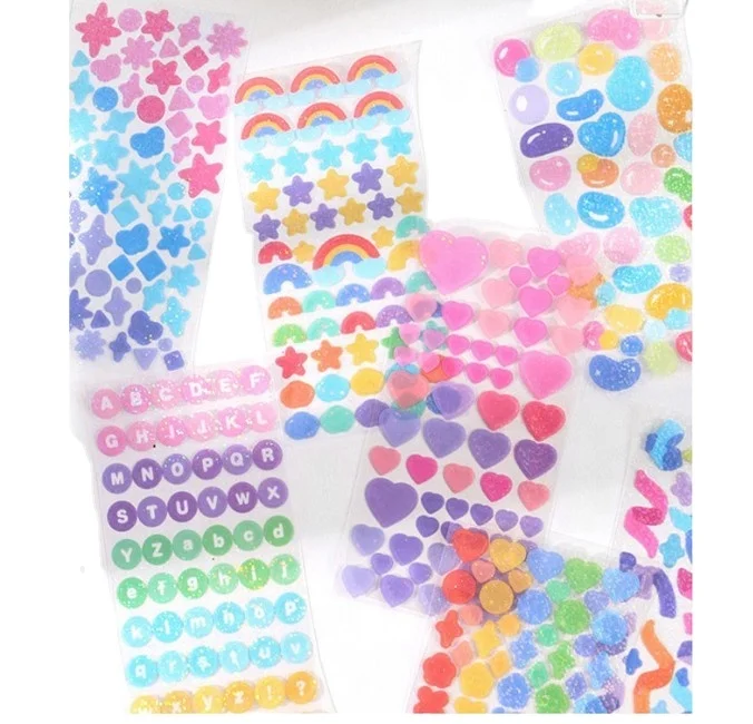 Пользовательские дизайны ПВХ стикер DIY деко