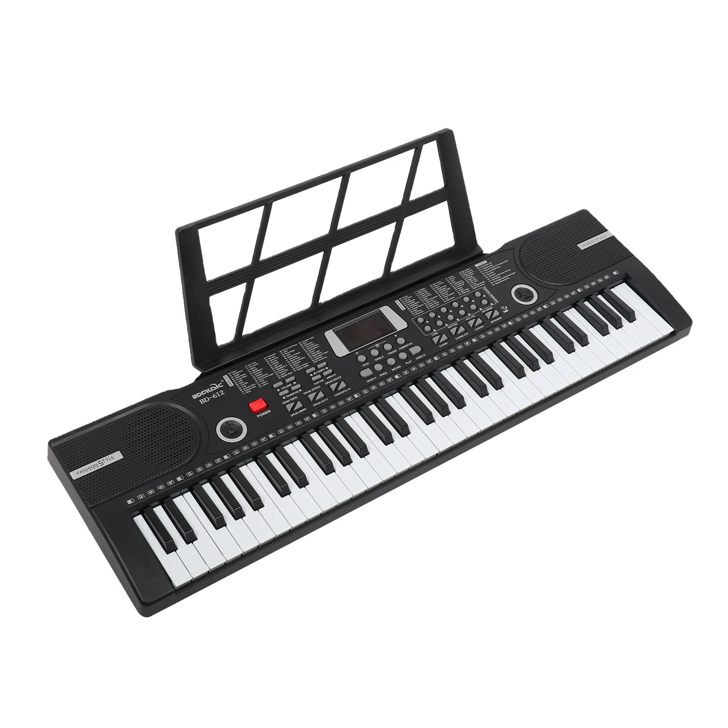 61 Keys LED Digital Display Multi-function Electronic Keyboard for Kids