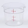 Conteneur rond de 5,7 L, 252*202 mm