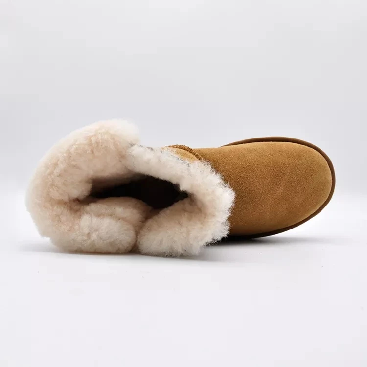 Высококачественная зимняя обувь, Нескользящие зимние сапоги из искусственного меха, сексуальные пушистые женские зимние сапоги