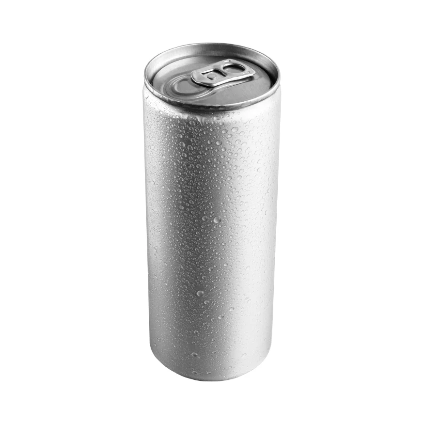 Sleek355ml Recyclable Energy Aluminium Empty Drink Bottle Jar Ring Pull Can For Tea