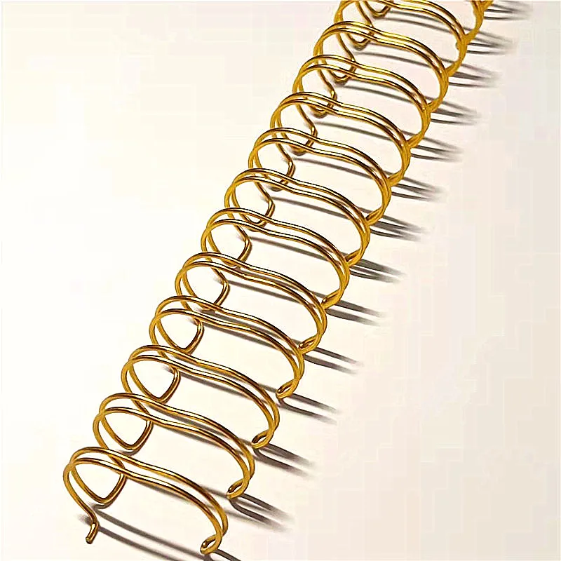 Double Loop Spiral Binding Wire Twin Ring Wire-O for Notebook Tooth Pitch 31 Size