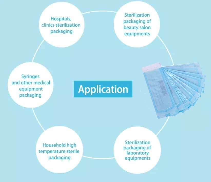 Customized Logo Acceptable Paper Eo Steam Autoclave Healthcare