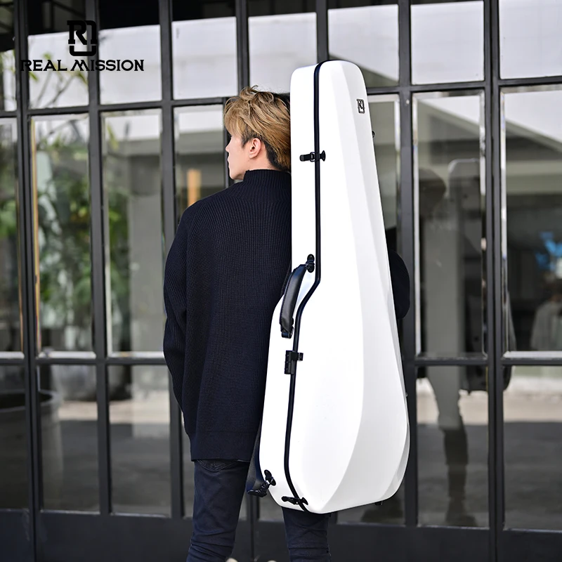 Selena- D Real mission Professional Production fiberglass acoustic guitar case Customer guitar case bag musical instrument case